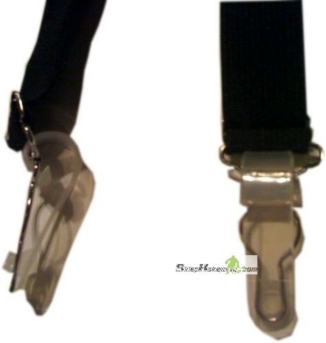 Blue Sports Suspender with garter belts
