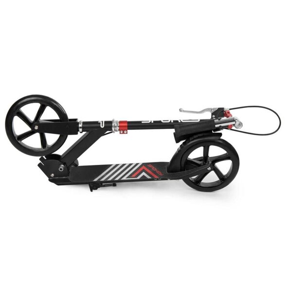 Spokey Ayas 200mm BR H scooter black and red 929391
